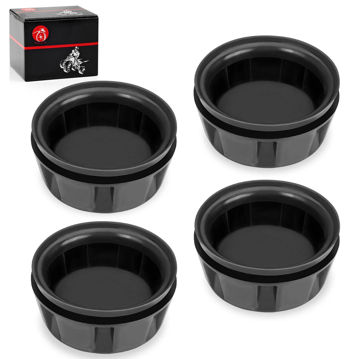 Wheel Center Caps 4 x for Honda Pioneer (2014–2023)