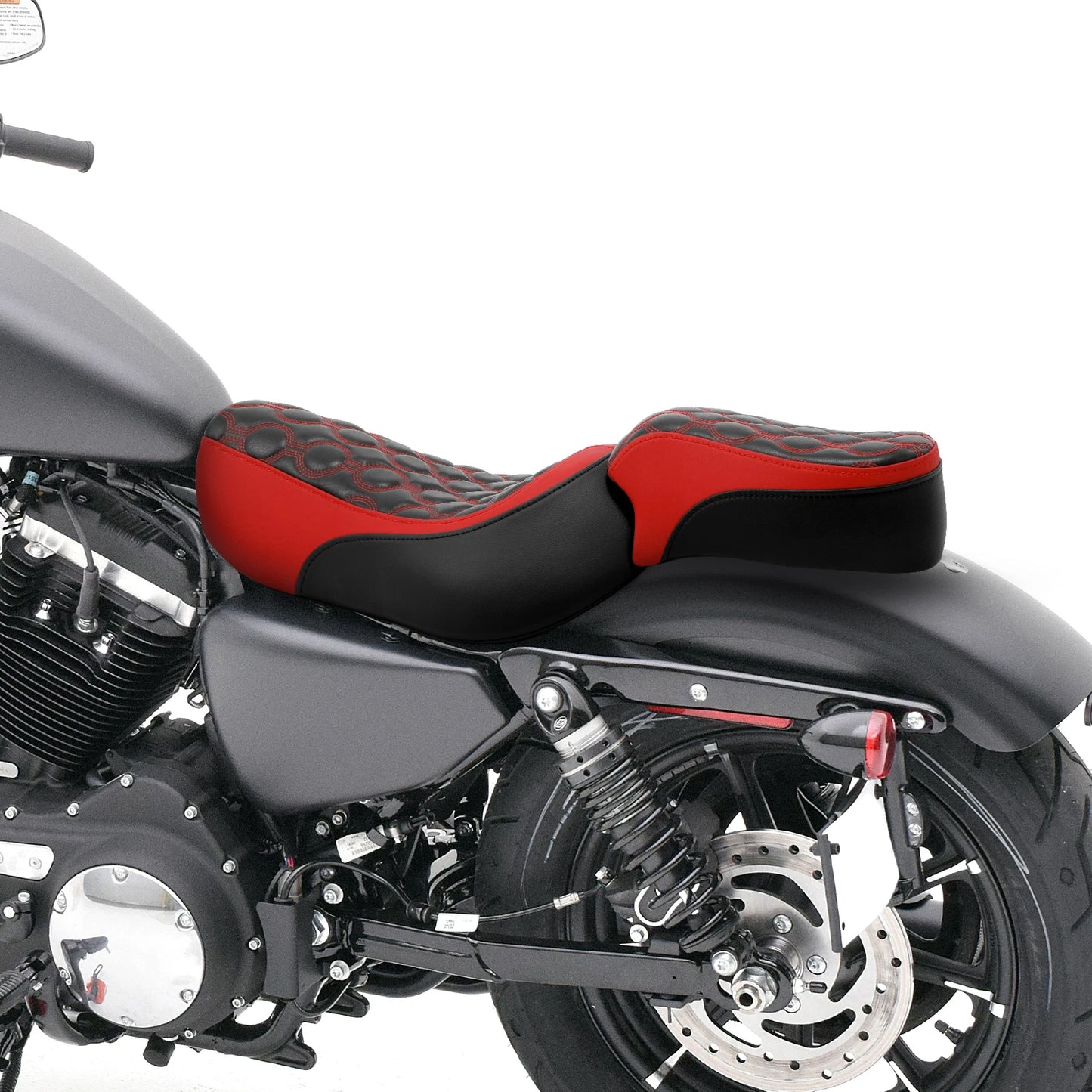 Rider & Passenger Seats for Harley Sportster Iron 883 XL883N (2016-2022)