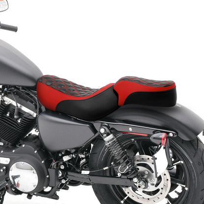 Rider & Passenger Seats for Harley Sportster Iron 883 XL883N (2016-2022)