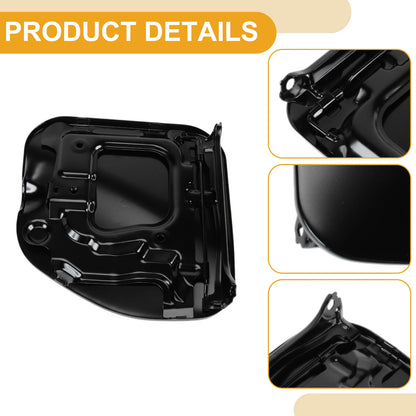 Fuel Tank Door Cap for Toyota Tacoma (2005-2015) Black Filler Flap Cover