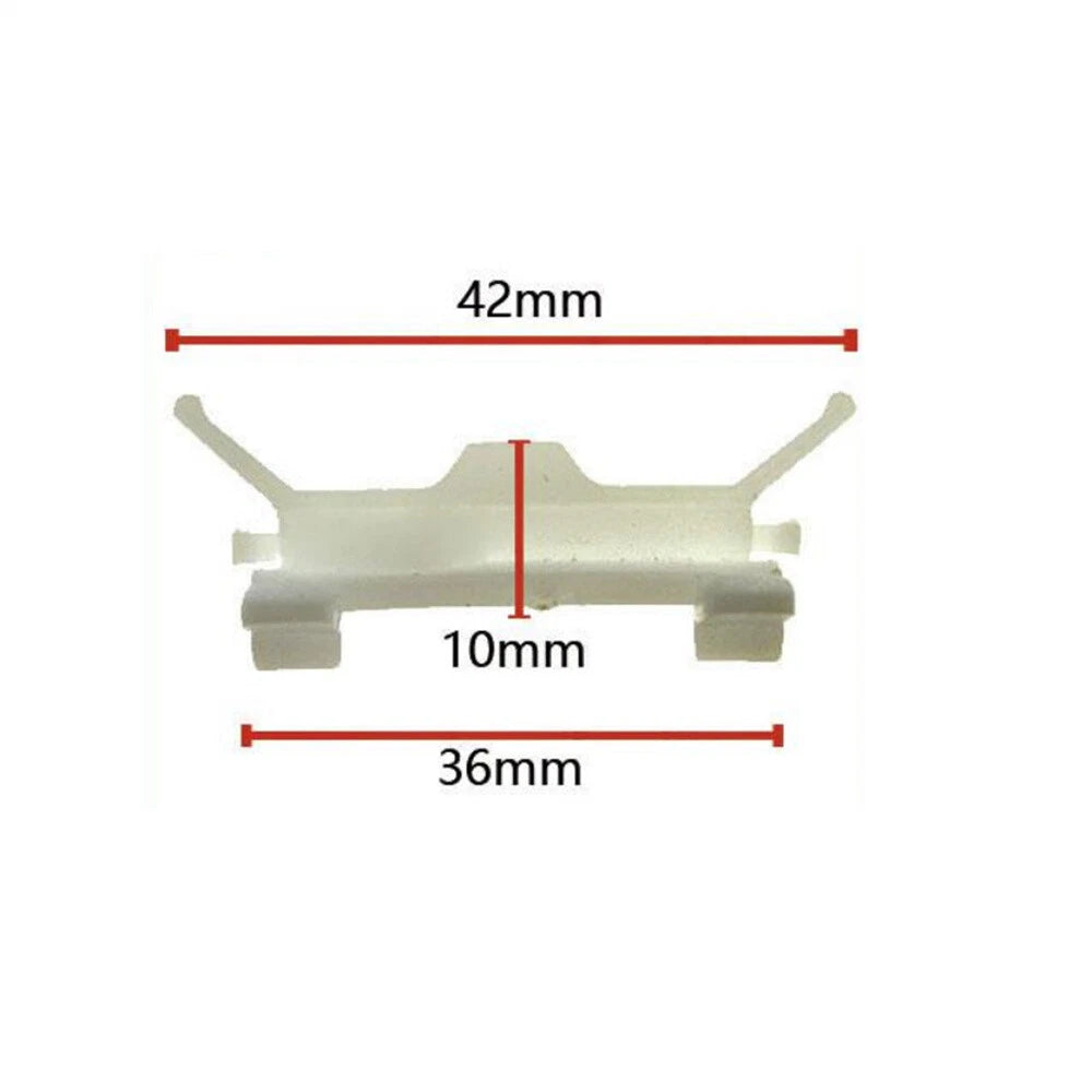 10 x Plastic Roof Weatherstrip Clips for Hyundai Elantra (2011-2016)