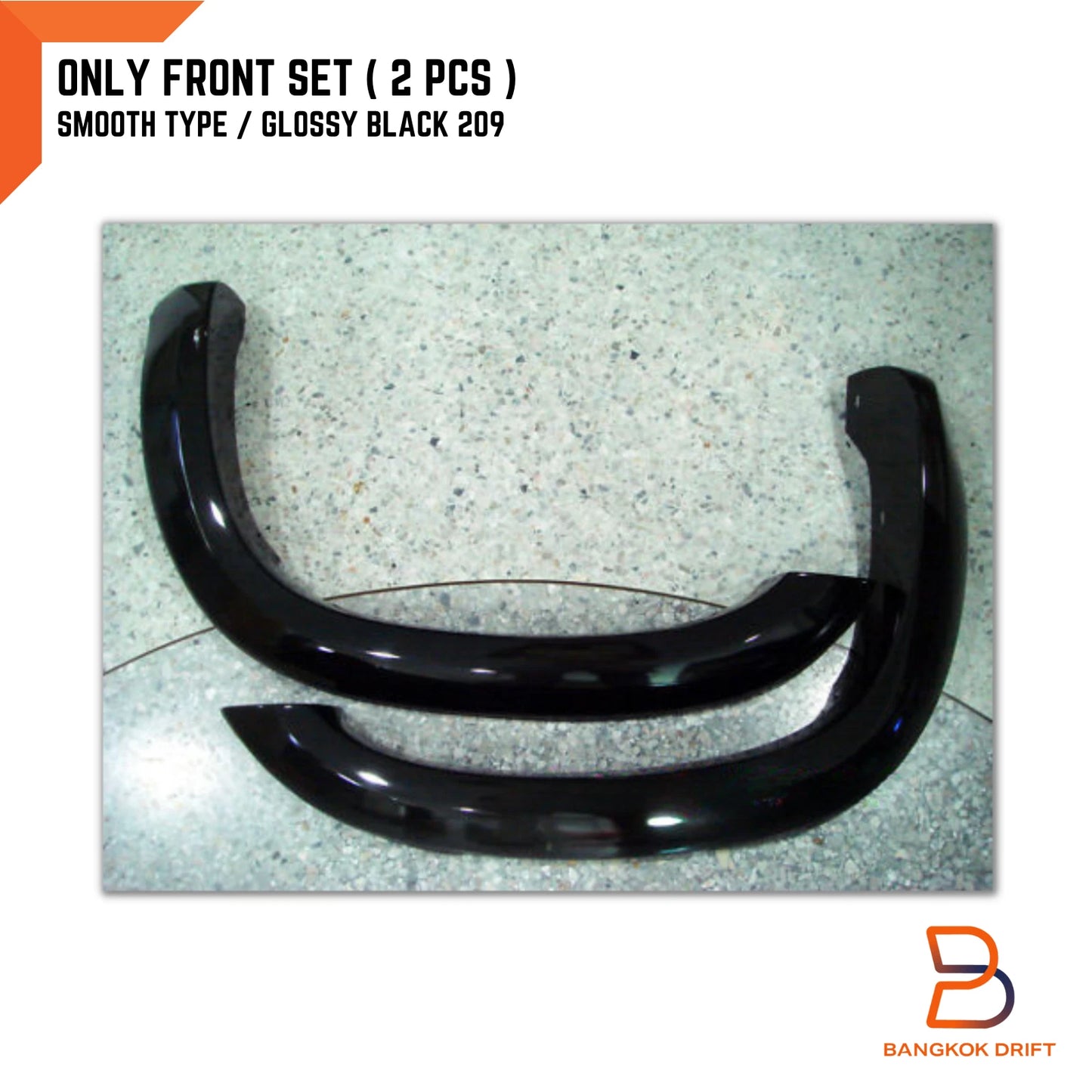 Front Fender Flares 4" for Toyota Hilux Tiger (1997-2005)