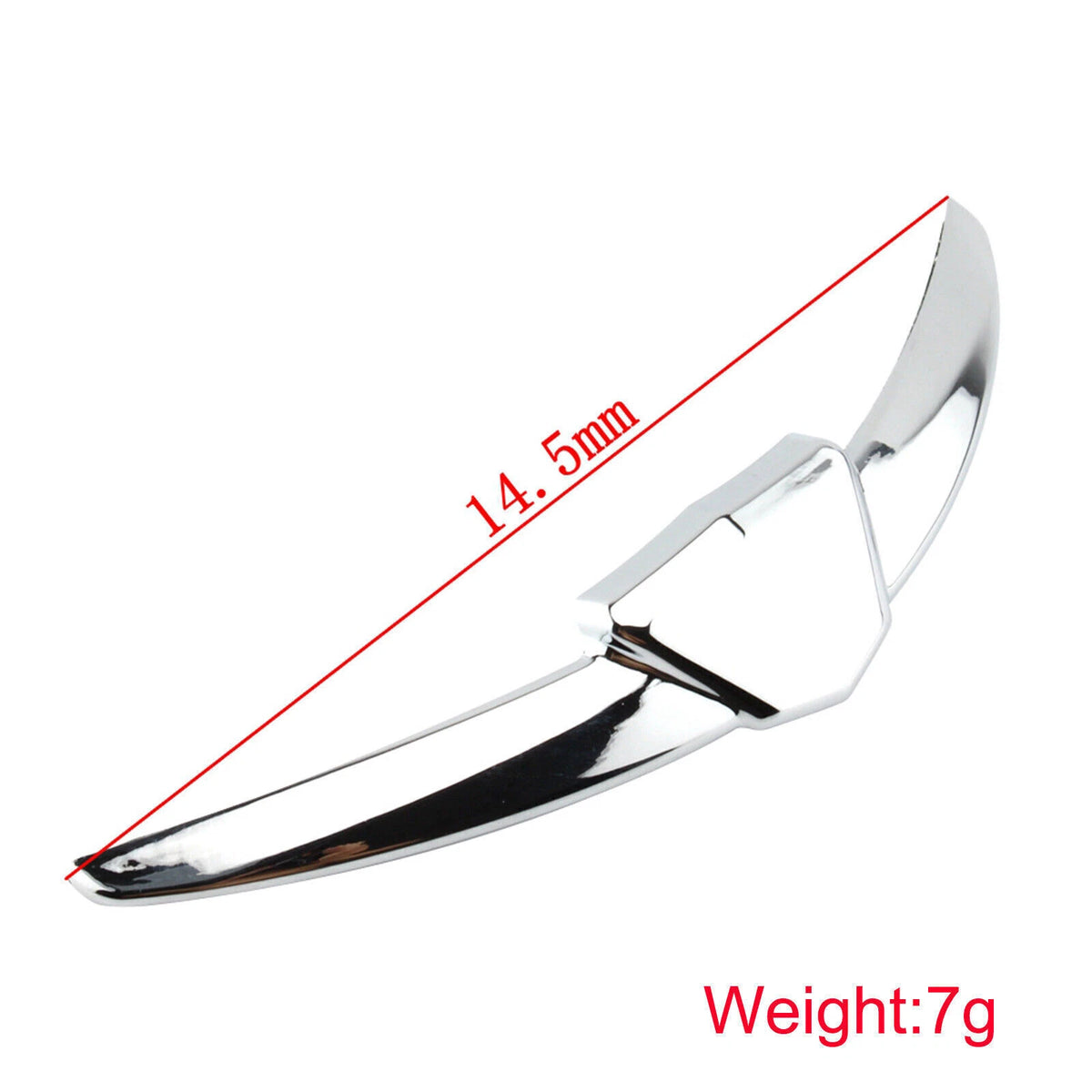 Chrome Front Fender Tip Trim for Honda GL1800 Goldwing (2018-2021)