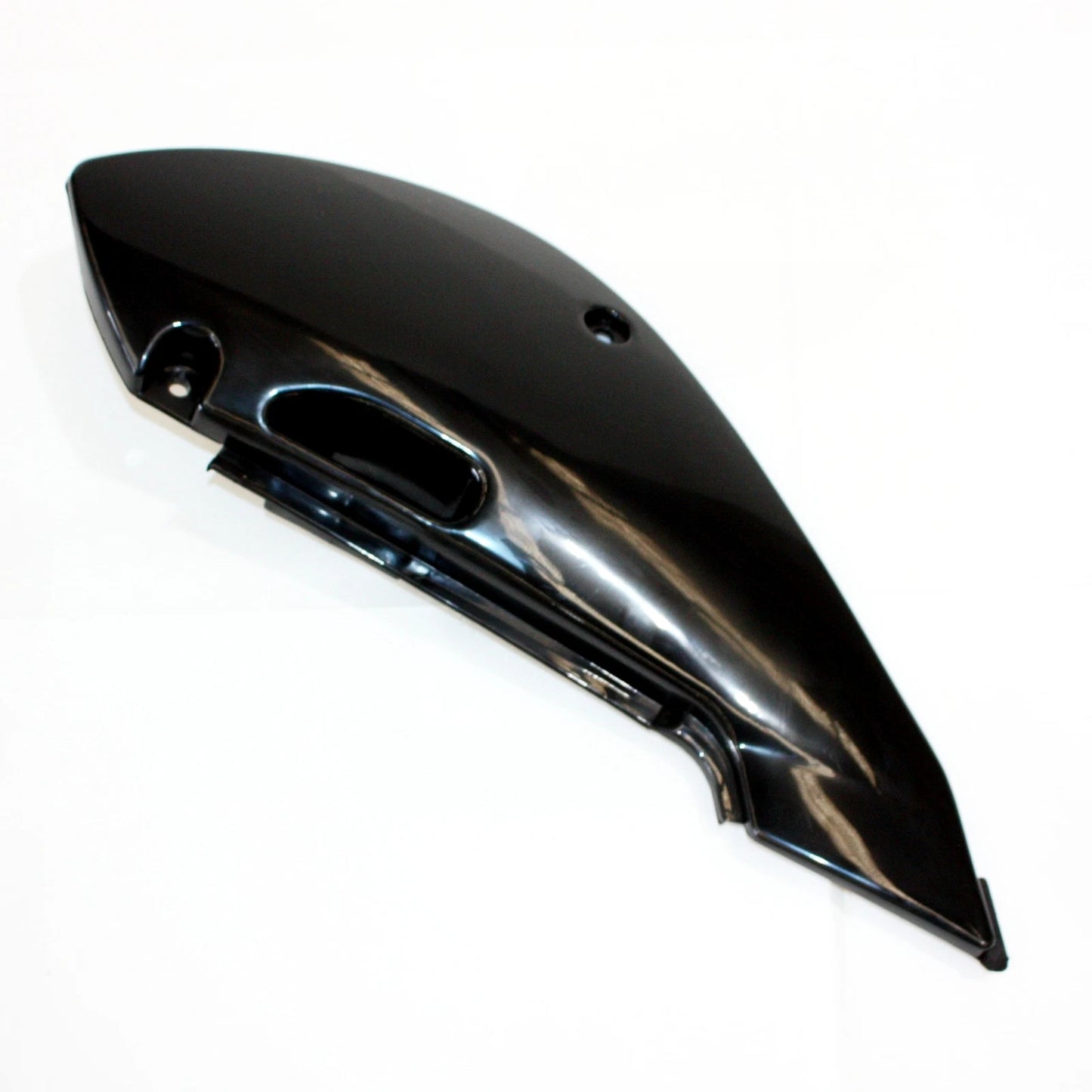 Black Plastic Rear Left Side Guard Fender for KLX110 (2002-2023)