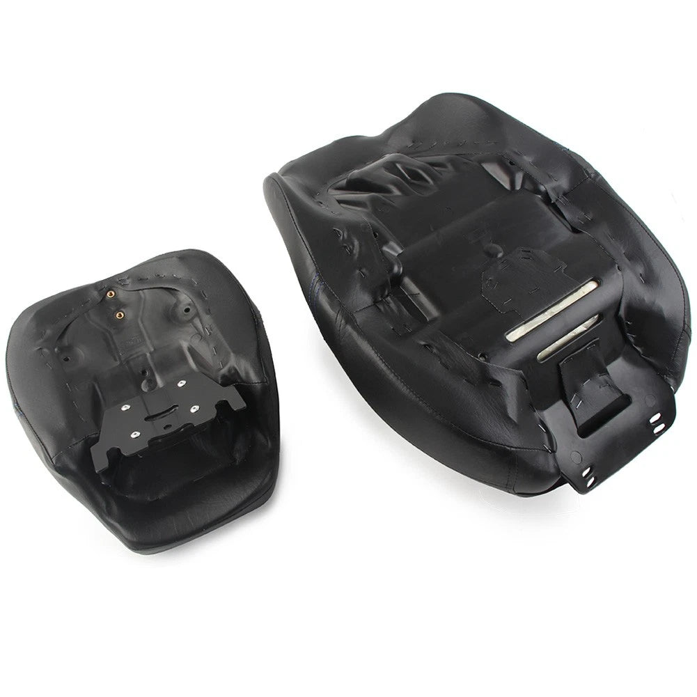 Blue Driver Passenger Seat for Harley Touring CVO Road Street Glide (2009-2023)