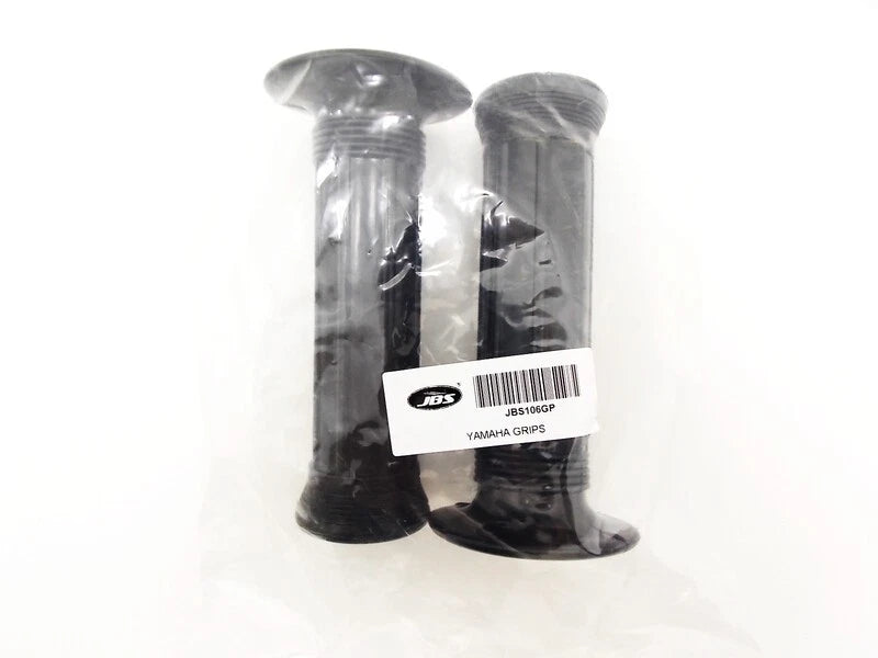 Black Hand Grip Set for YAMAHA YZ125 (1976-1980) - Left & Right Pair