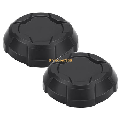 2 x Front Matte Black Rim Caps for Polaris Ranger SP 570 (2022–2024)