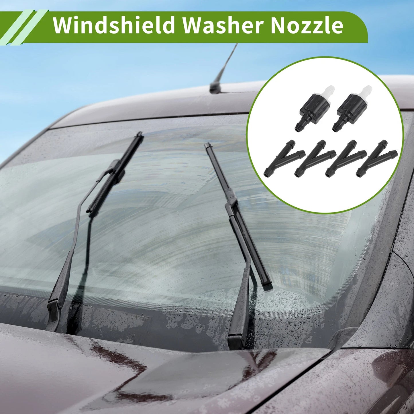 Windshield Washer Nozzle & Hose Connector for Lexus (2006-2011)