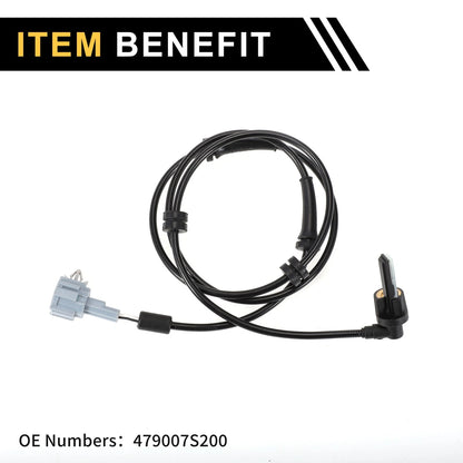 ABS Wheel Speed Sensor for Nissan Titan (2004-2012) 1 Pc Rear Right