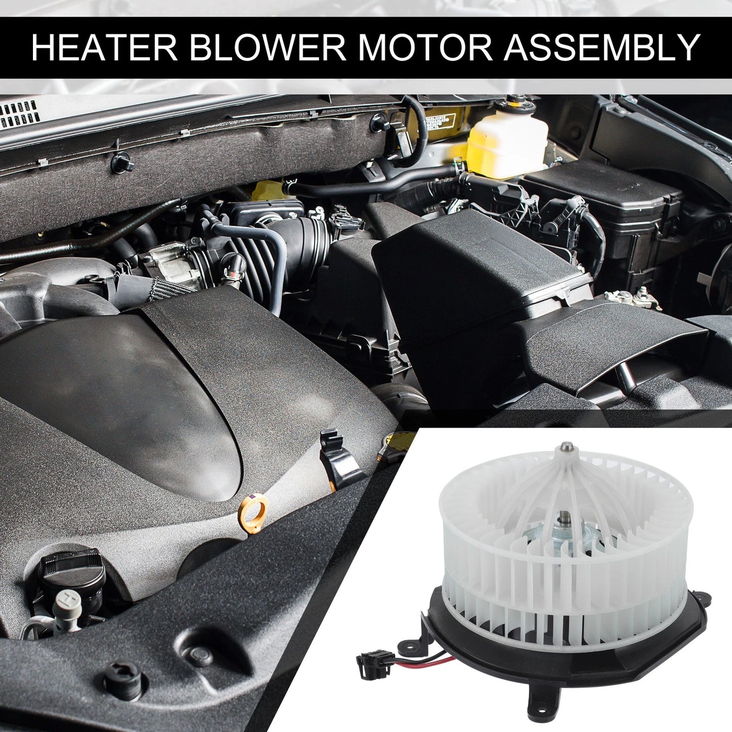HVAC Heater Blower Motor Assembly for Mercedes-Benz CLS55 CLS500 (2006-2011)