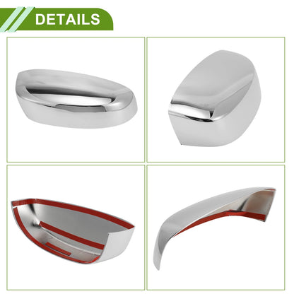 Mirror Cover Cap Electroplating Replacement for Chevy Silverado 1500 (2007-2013)