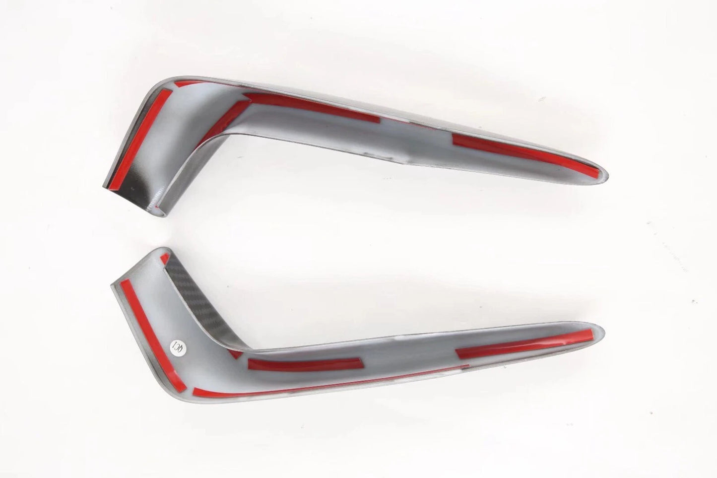 Rear Fog Light Lid Cover Trim for Honda Civic Hatchback 2020-2021 Carbon Fiber