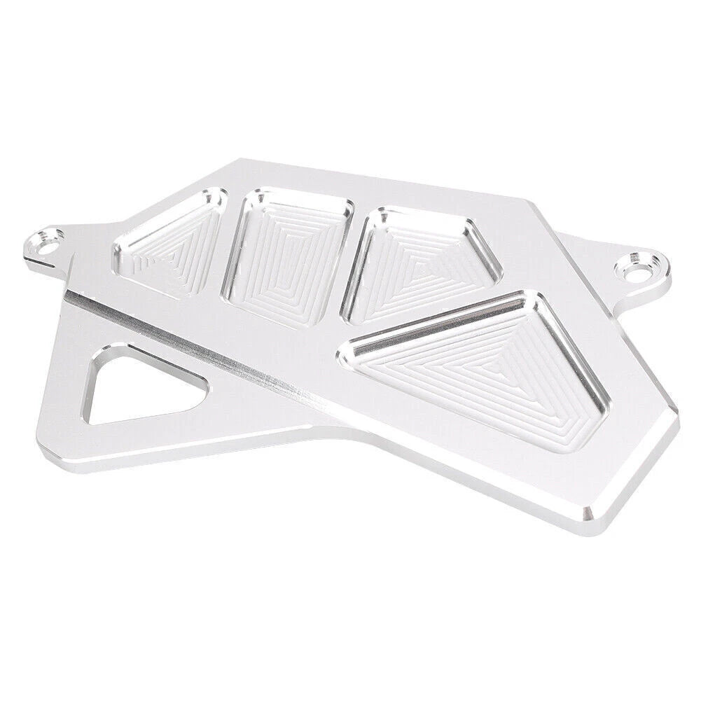 Silver Aluminum Front Guard Chain Sprocket Cover for Yamaha YZF R25 R3 (2015-2017)