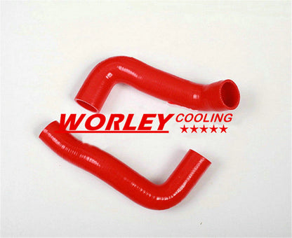 Aluminum Radiator & Red Hose for Ford Cortina 6 Cylinder (1972-1982)