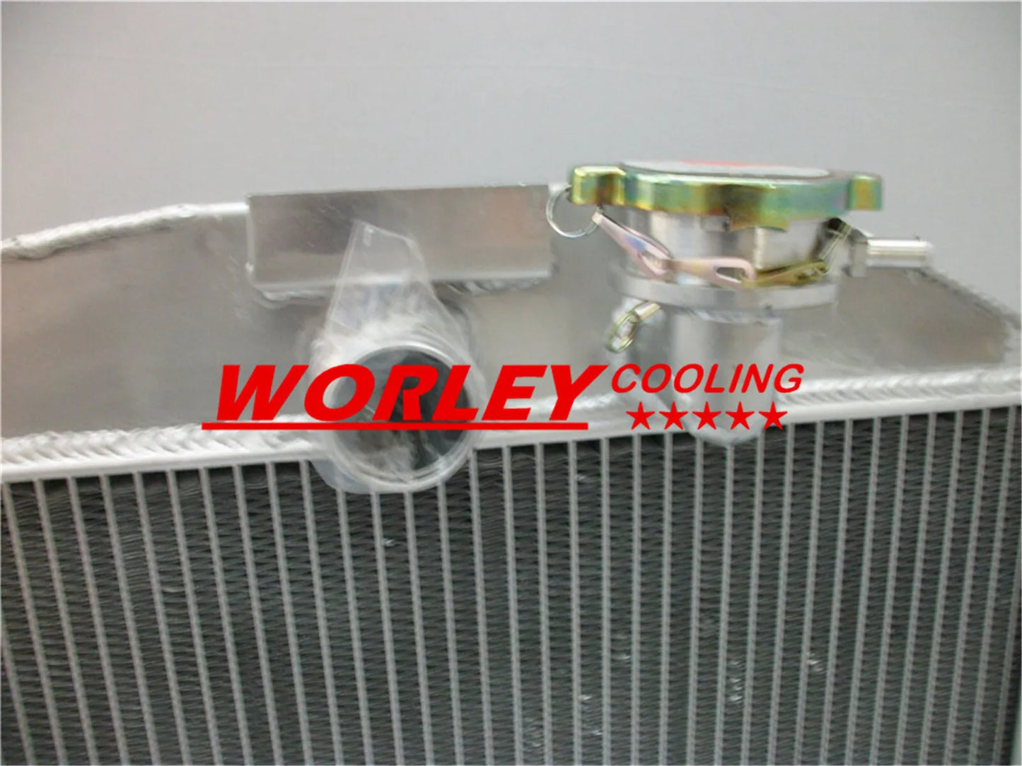 Aluminum Radiator 22.5" for Ford Chopped Engine Low Boy (1932)
