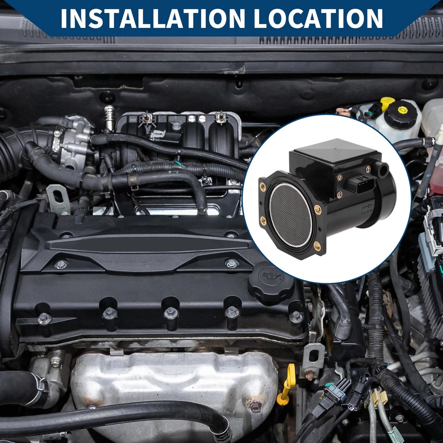 Mass Air Flow Sensor for Nissan Altima 2.4L (1998-2001)