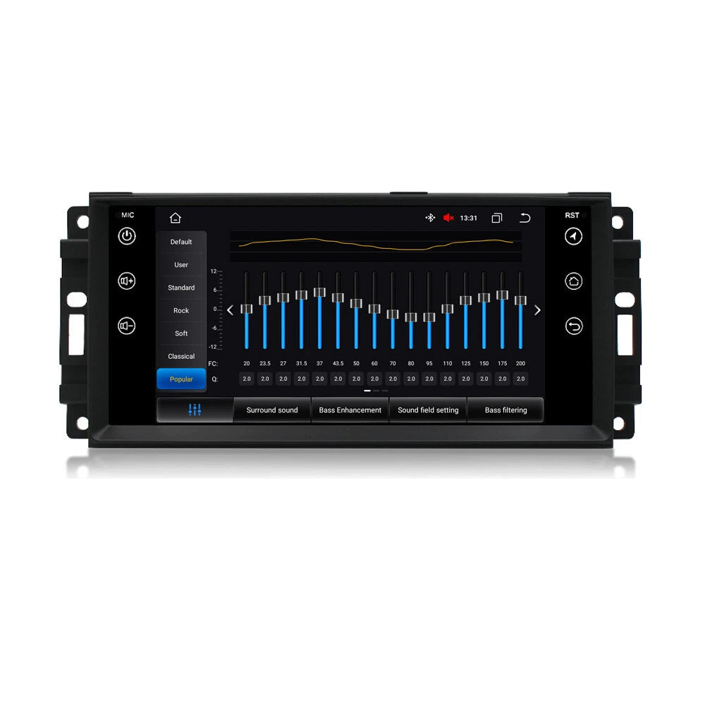 Android Car Radio GPS Navigation for Chrysler Town & Country (2016–2019)