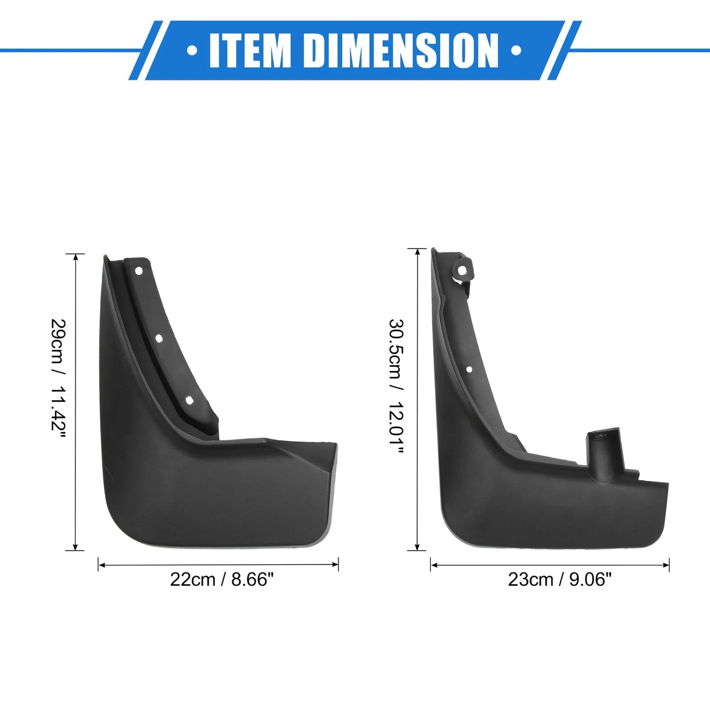 Mud Flaps for Ford Explorer 2020-2024 Front & Rear Splash Guards