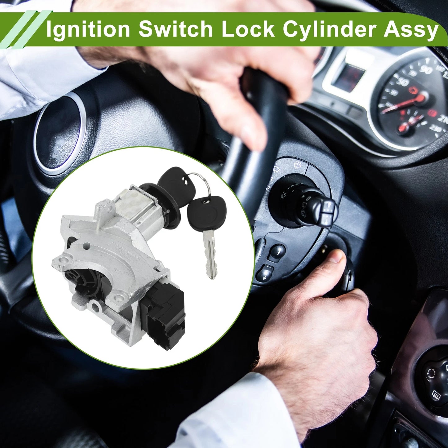 Ignition Lock Cylinder Assembly for Chevrolet Silverado 1500 3500