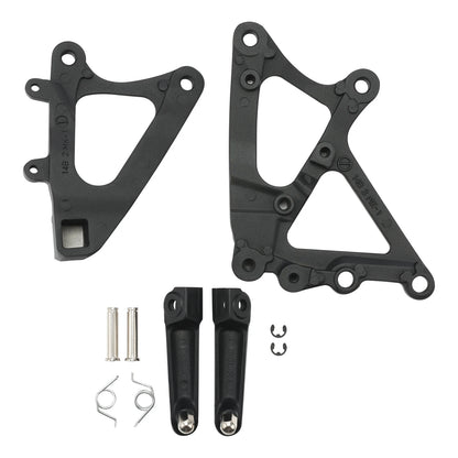 Driver Footrests Footpegs Bracket for Yamaha YZF R1 (2009-2014)