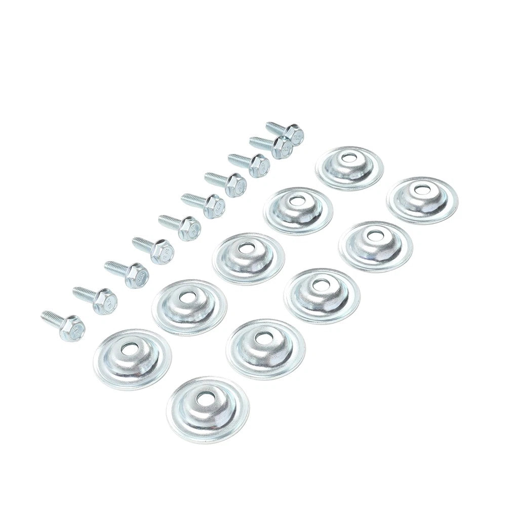 10 Pcs Skid Plate Washers Bolts for Polaris RZR 1000 900 800 570 XP Turbo