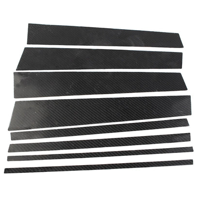 Exterior Door Window B Pillar Post Cover Trim for Toyota Land Cruiser (10-18)