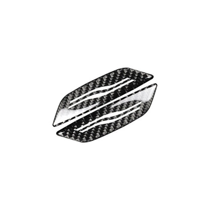 Carbon Fiber Door Sill Plate Foot Scuff Pedal Fit For BMW F30 Series 3 2013-2018