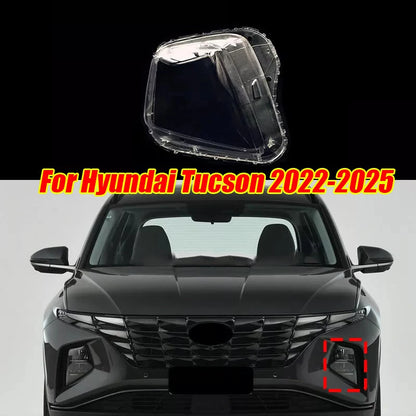 Left Headlight Headlamp Lens Shell Cover Sealant for Hyundai Tucson (2022–2025)
