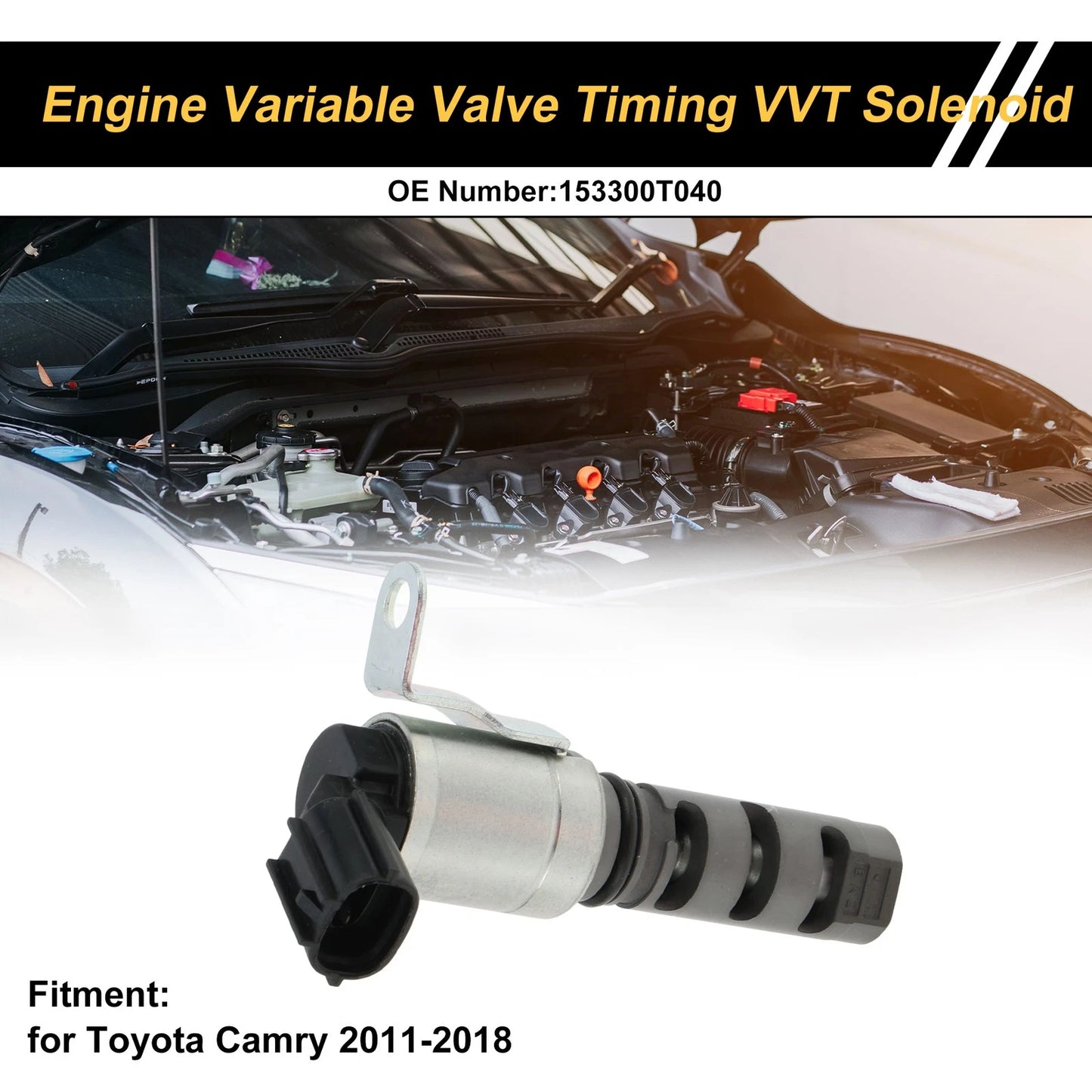 Engine Variable Valve Timing VVT Solenoid for Toyota Camry (2011–2018)