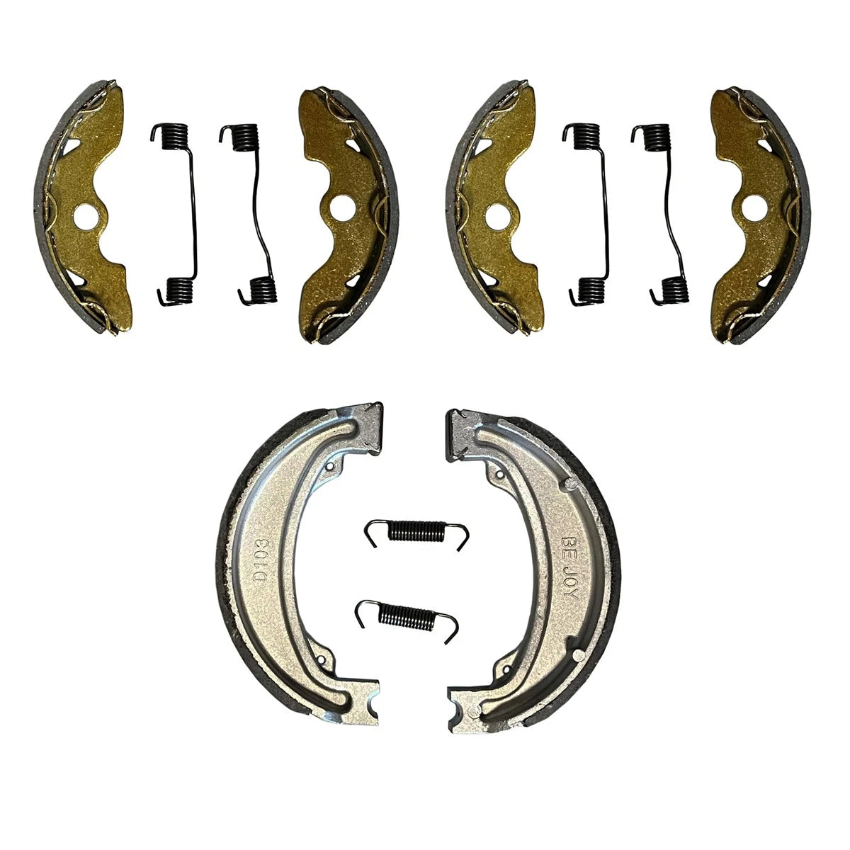 Brake Shoes 2x Front & Rear for Honda Recon 250 TRX250TE/TRX250TM