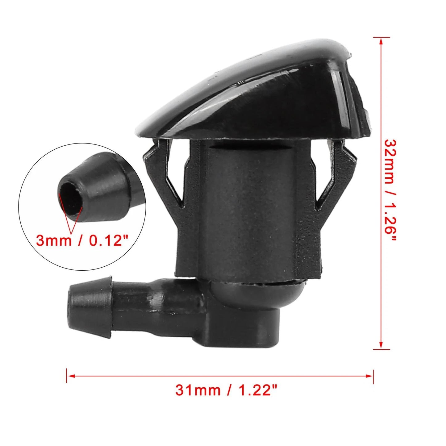 Windshield Wiper Washer Nozzle for GMC Acadia / Chevrolet Traverse