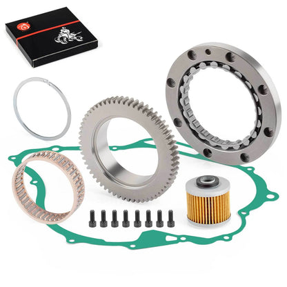 One Way Starter Clutch Bearing Kit for V-Star 1100 XVS1100 Classic (2002–2009)