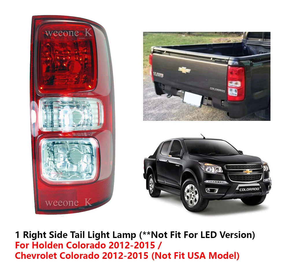 RH TAIL LIGHT for CHEVROLET HOLDEN COLORADO (2012-2015)