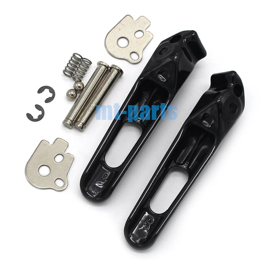 Black Rear Footrest Pegs for Honda CBR1000S, CB1000R (2009-2016)