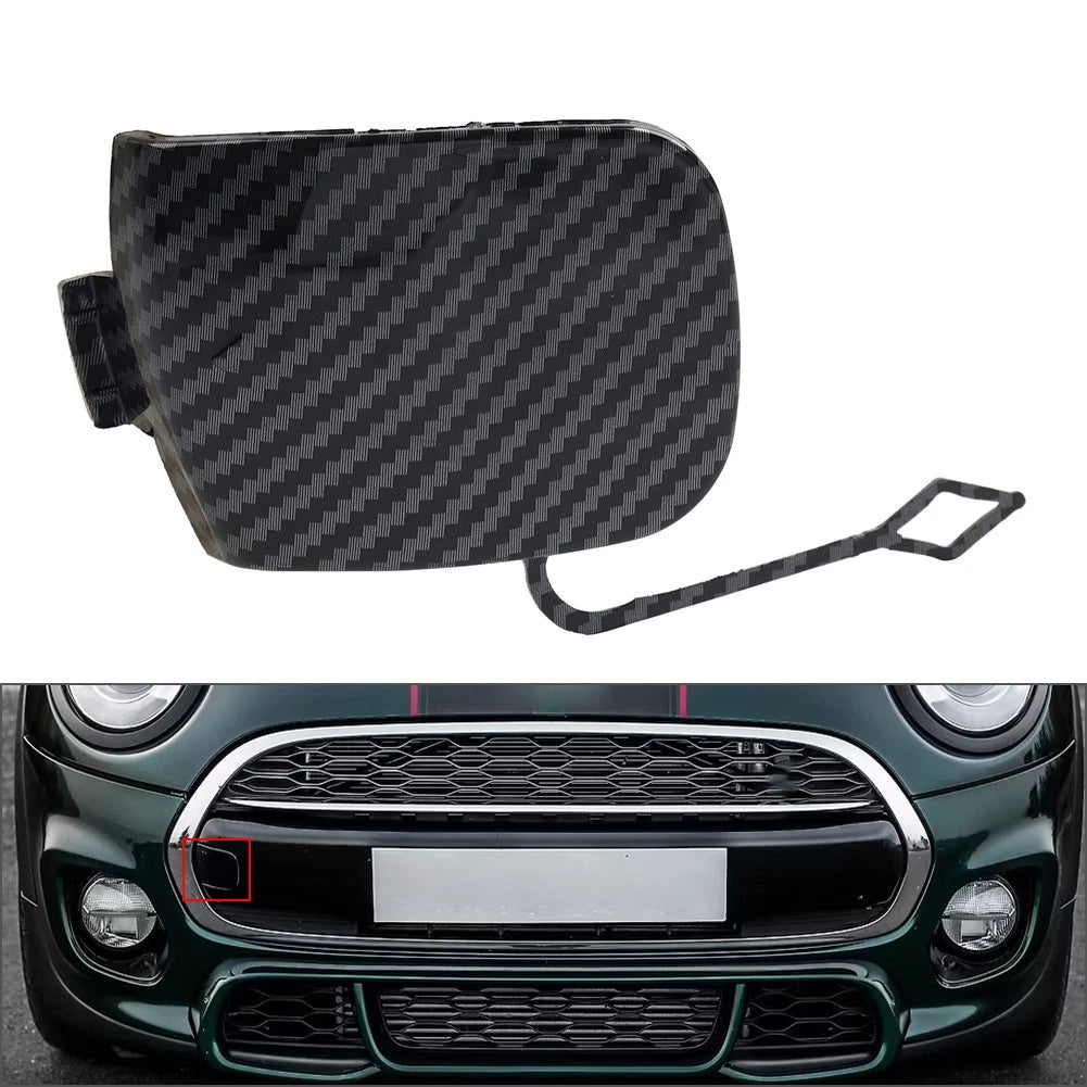 Front Bumper Tow Eye Hook Cover for Mini Cooper S F55 F56 F57 (2014-2018)