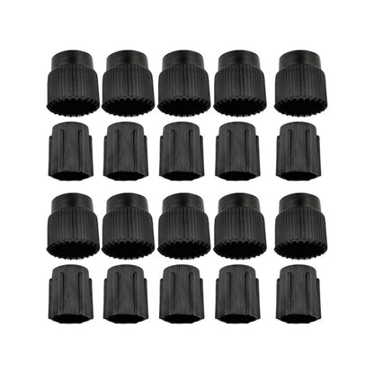 A/C System Charging Port Caps for Car (R134a 13mm Low & 16mm High)