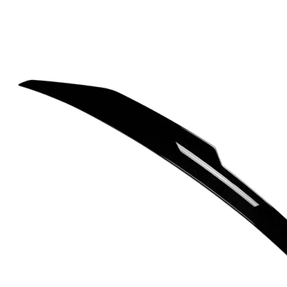 Gloss Black Rear Boot Spoiler Lip for Audi A5 Sportback (2017-2024)