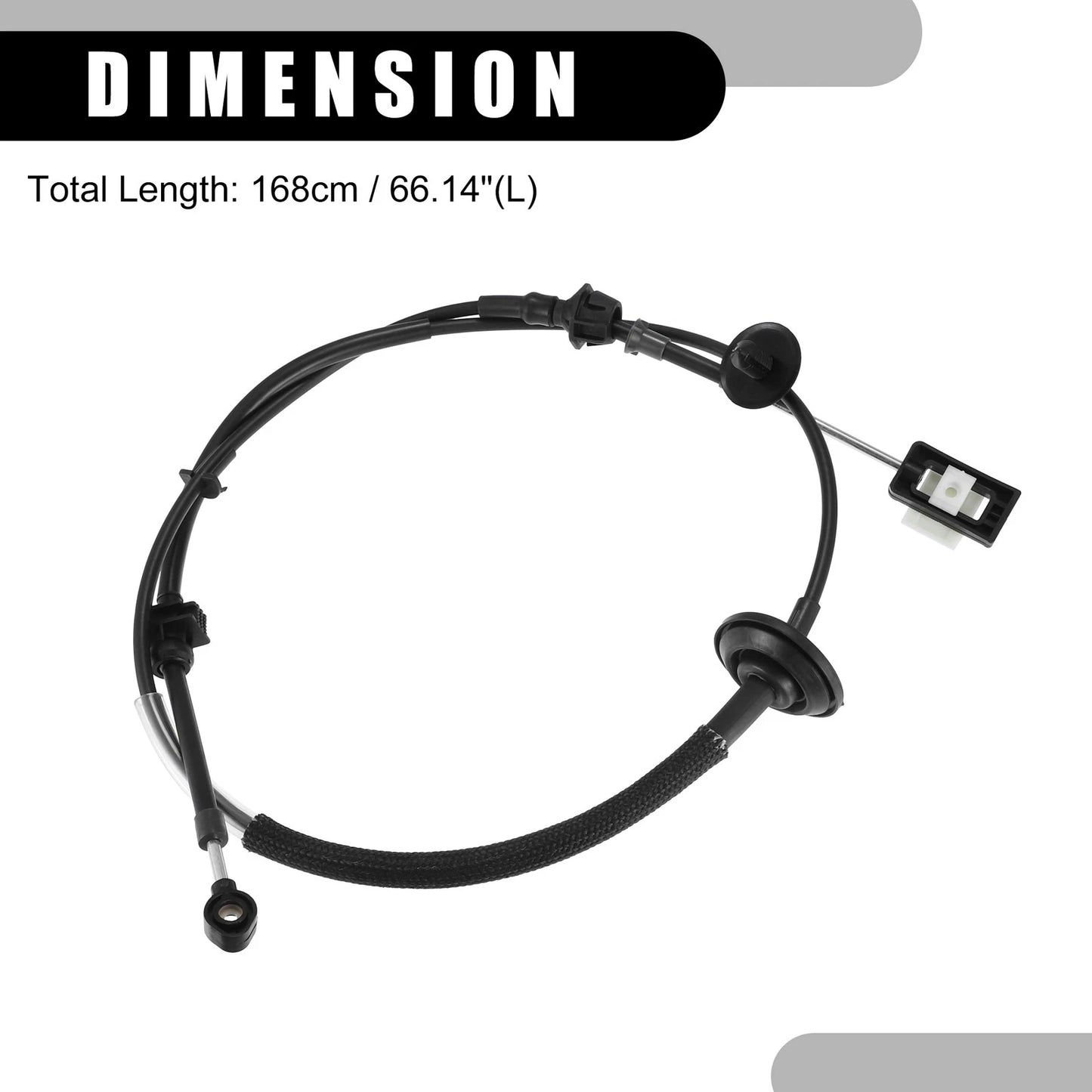 Automatic Transmission Shift Cable for Ford Excursion (2000-2005) Metal Black