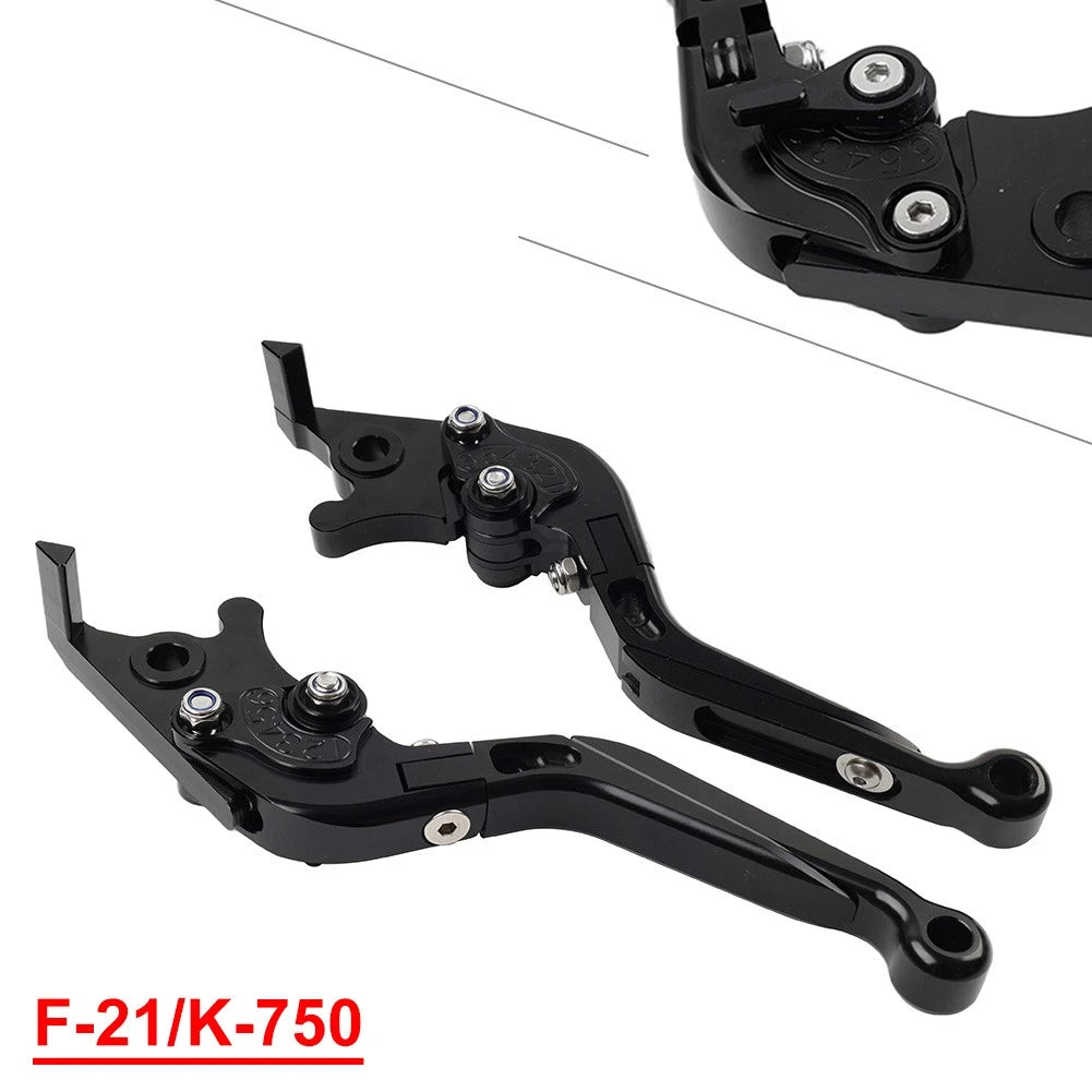 Folding Extendable Brake Clutch Levers for Kawasaki Z650 Z900 Ninja650R (2017-2022)