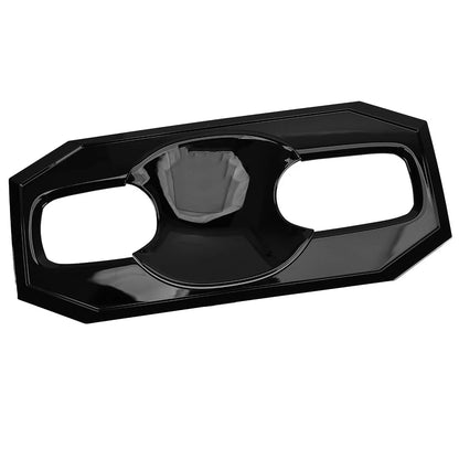 Gloss Black Door Handle Dish Cover for Toyota Tundra (2022-2023)