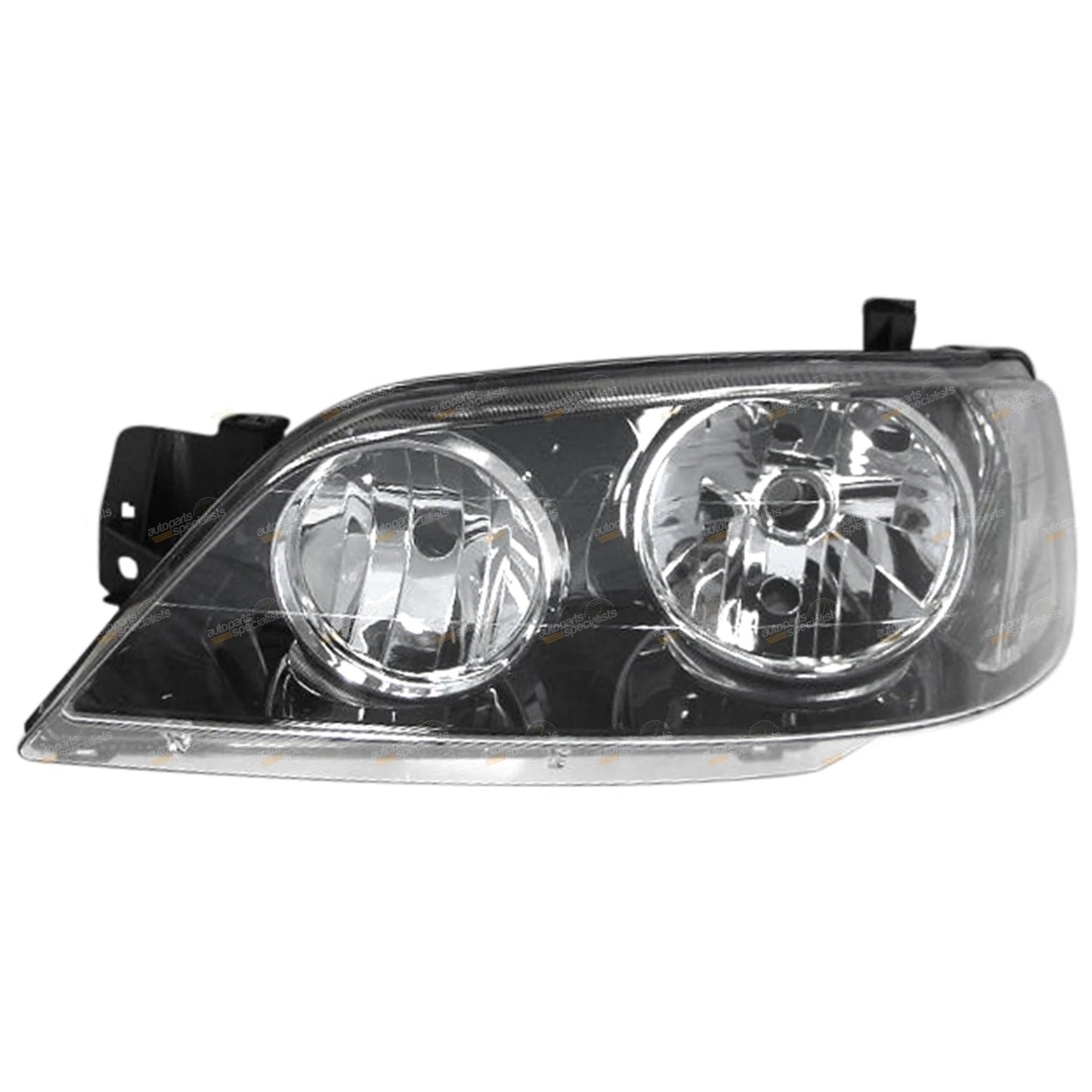 LH Headlight BLACK for Ford BA BF Falcon Fairmont (2002-2006)