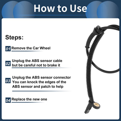 ABS Wheel Speed Sensor for Ford Transit Connect (2002-2013)