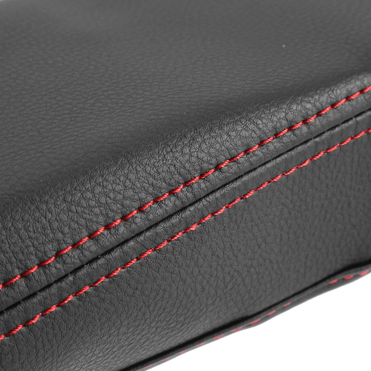 Center Console Armrest Covers for Toyota C-HR (2017-2023) - Red Line Black