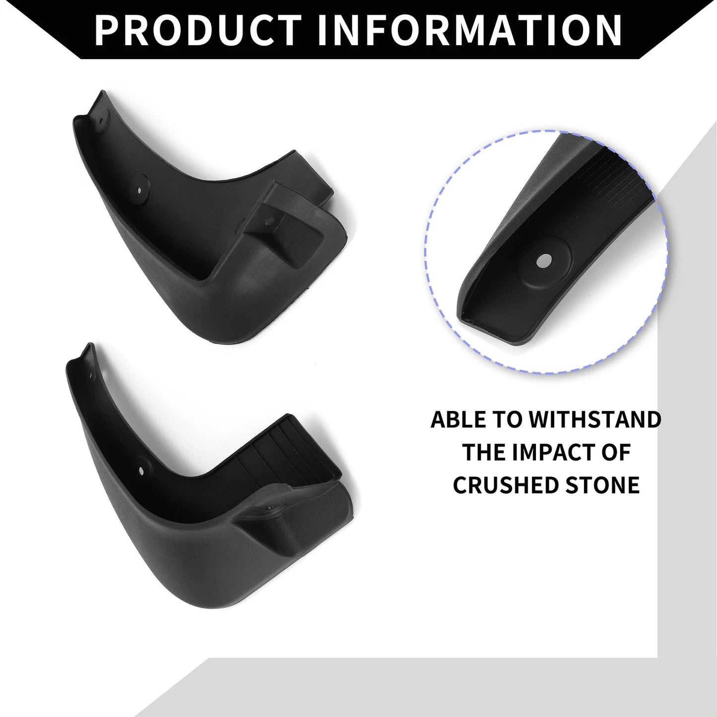 Mud Flap Splash Guards for Kia Sportage R (2011-2016)