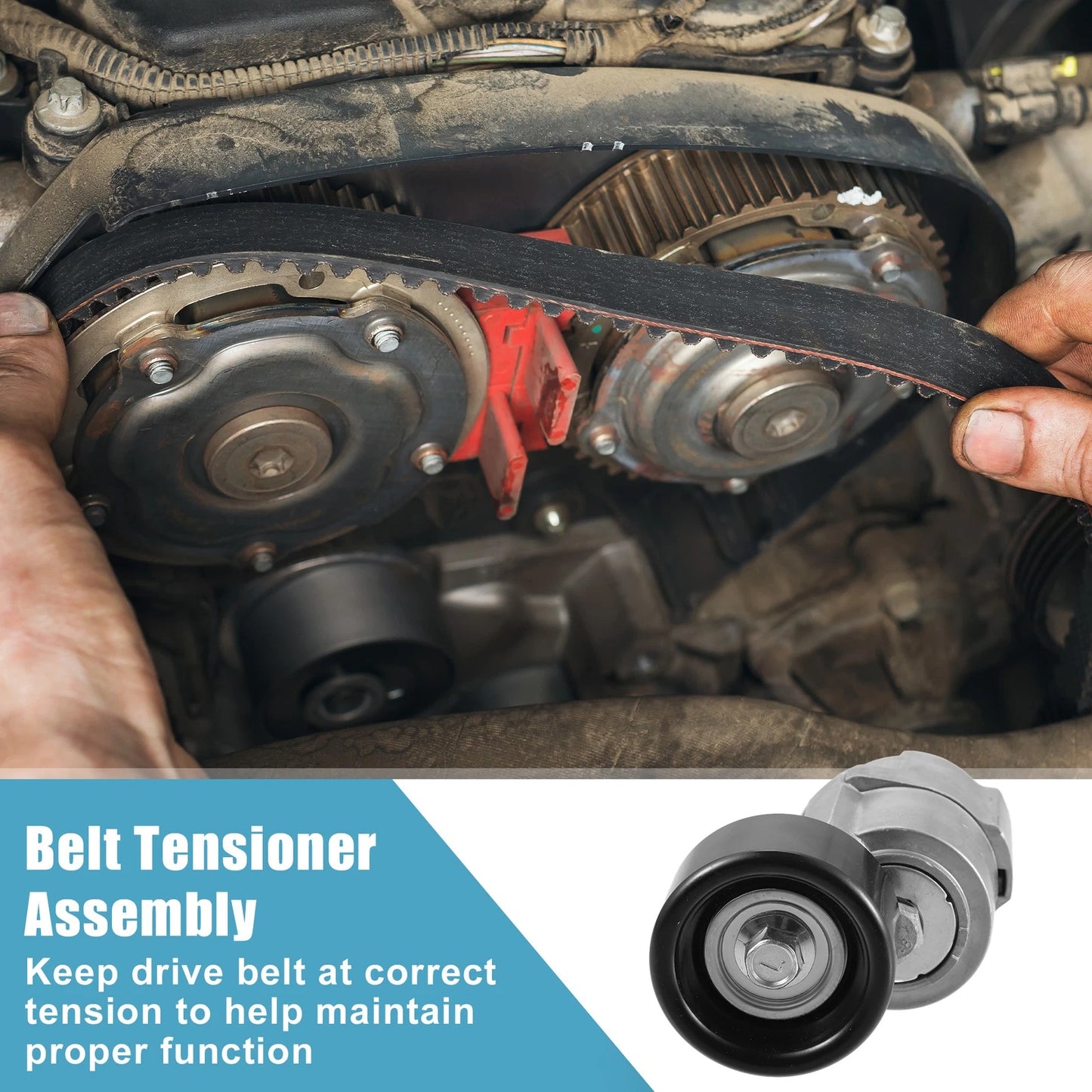Belt Tensioner Pulley Assembly for Kia Optima (2006-2015)
