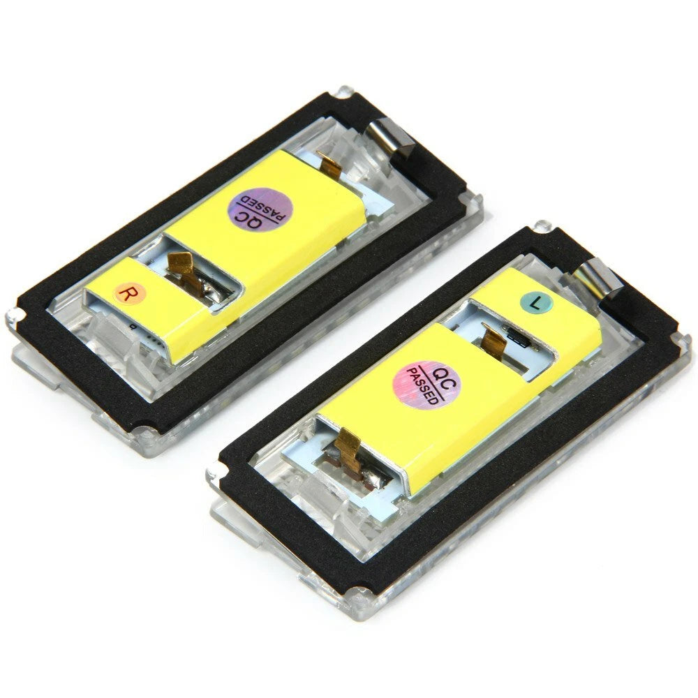 2 x White 18 LED License Plate Lights for BMW E46 (1998-2003)