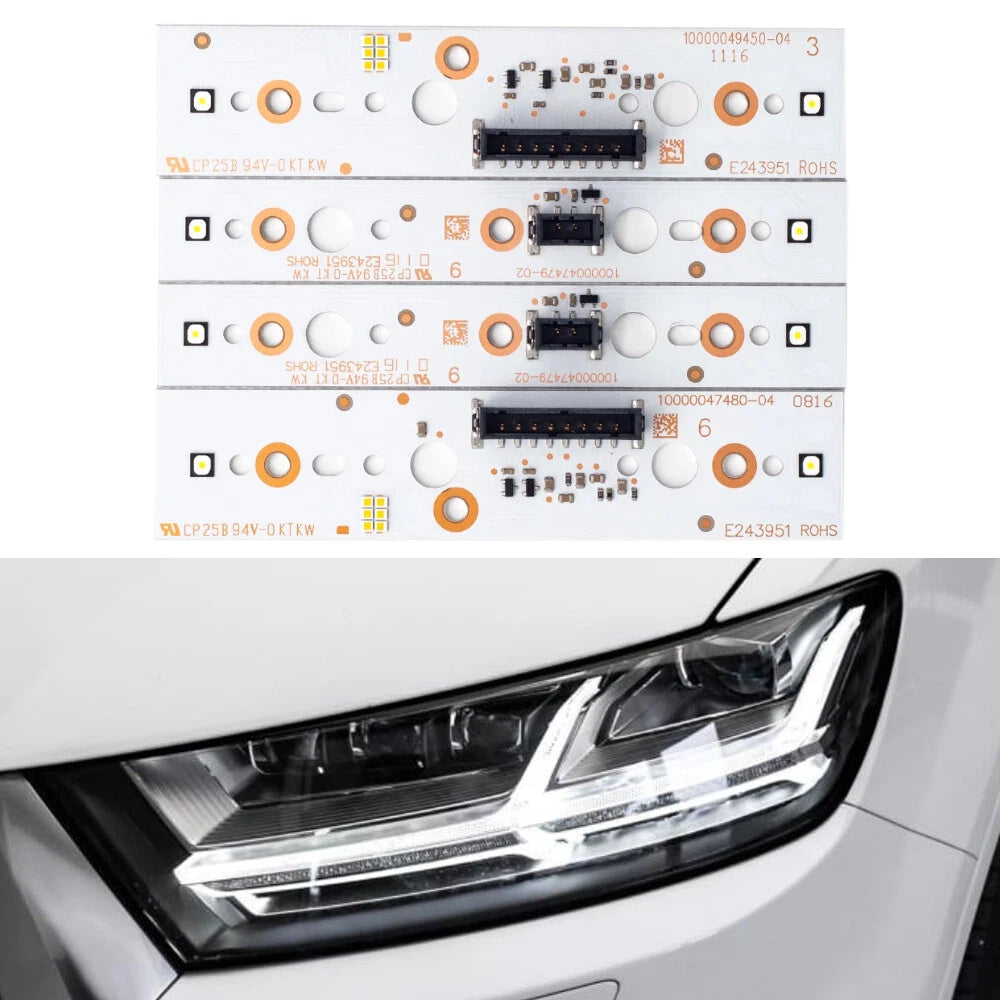 LED boards DRL Turn signal Left/Right Chips for Audi Q7 (2015–2023)