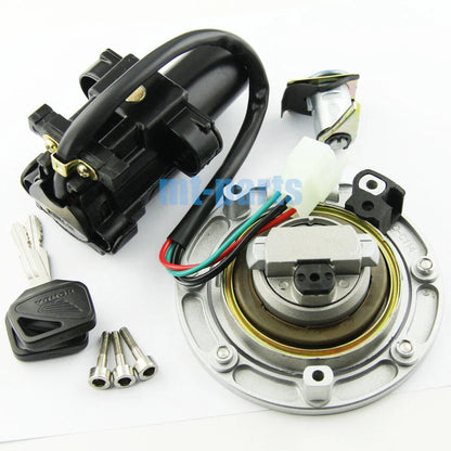 Ignition Key Switch Fuel Cap Seat Lock Set for Honda CBF500 CBF1000 (2004-2010)