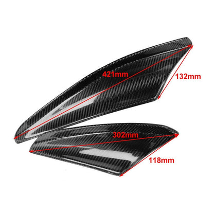 Carbon Fiber Front Side Air Vent Trim Cover for Mitsubishi Evolution X (2008-2015)