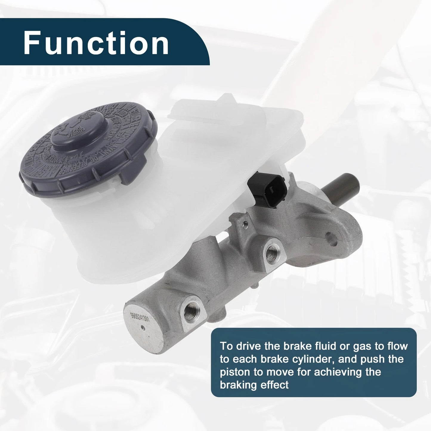 Brake Master Cylinder with Reservoir for Honda CR-V (2001-2004)